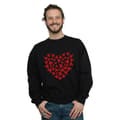 Miniatyrbild 2 av 3: Disney Mens Musse Pigg Hjärta Silhuett Sweatshirt
