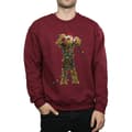 Miniatyrbilde 3 av 5: Star Wars Mens Chewbacca Christmas Lights Sweatshirt