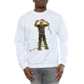 Miniatyrbilde 3 av 5: Star Wars Mens Chewbacca Christmas Lights Sweatshirt