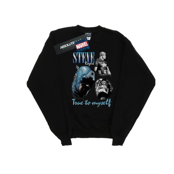 Marvel Mens Steve Rogers Homage Sweatshirt