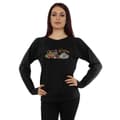 Pikkukuva 2 / 5: The Flintstones Womens/Ladies Family Car Distressed Sweatshirt