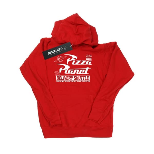 Disney Kvinnor/Ladies Toy Story Pizza Planet Logo Hoodie