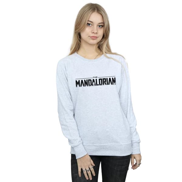 Star Wars Womens/Ladies The Mandalorian Logo Sweatshirt