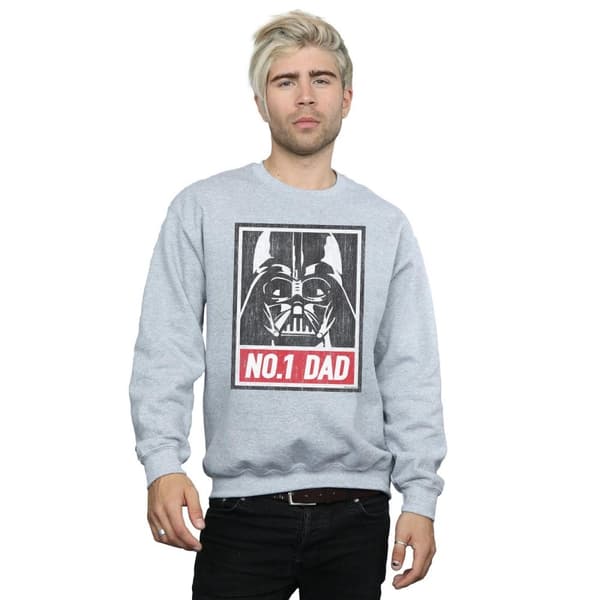 Star Wars Sweatshirt "Number One Dad" för herrar