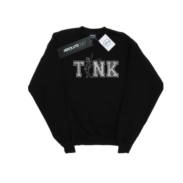Disney Mens Tinker Bell Collegiate Tink Sweatshirt
