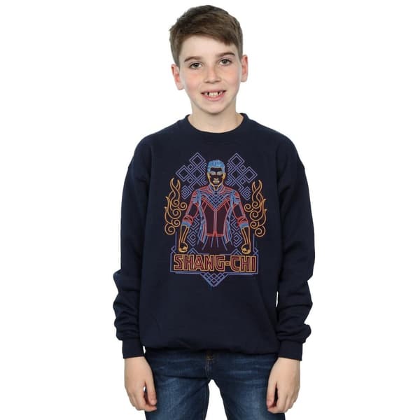 Marvel Pojkar Shang-Chi och legenden om de tio ringarna Neon Sweatshirt