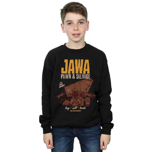 Star Wars Boys Jawa Pawn And Salvage Sweatshirt