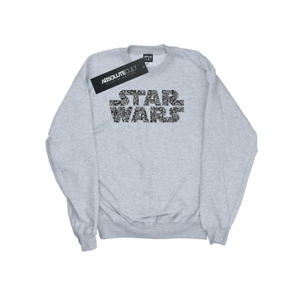 Star Wars Womens/Ladies Paisley Logo Sweatshirt
