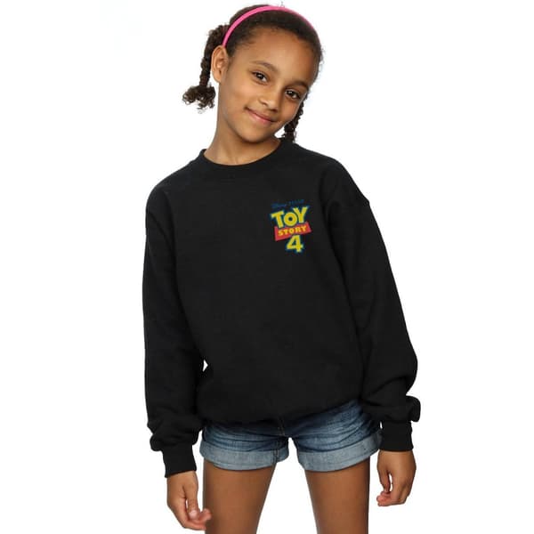 Disney Sweatshirt med logotyp och brösttryck för flickor Toy Story 4