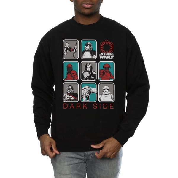 Star Wars Mens The Last Jedi Dark Side Multi Character Sweatshirt