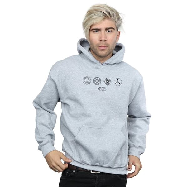 Fantastic Beasts Mens Circular Icons Hoodie