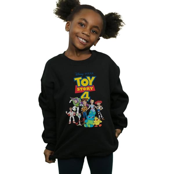 Disney Girls Toy Story 4 Crew Sweatshirt