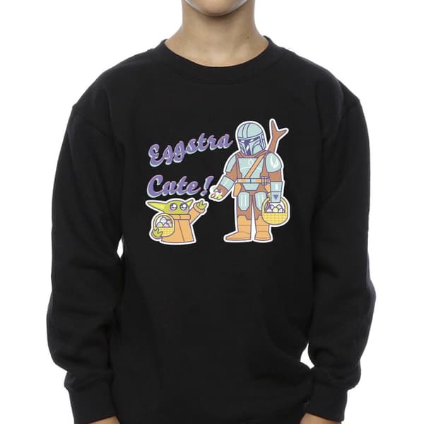 Star Wars Pojkar The Mandalorian Eggstra Cute Grogu Sweatshirt