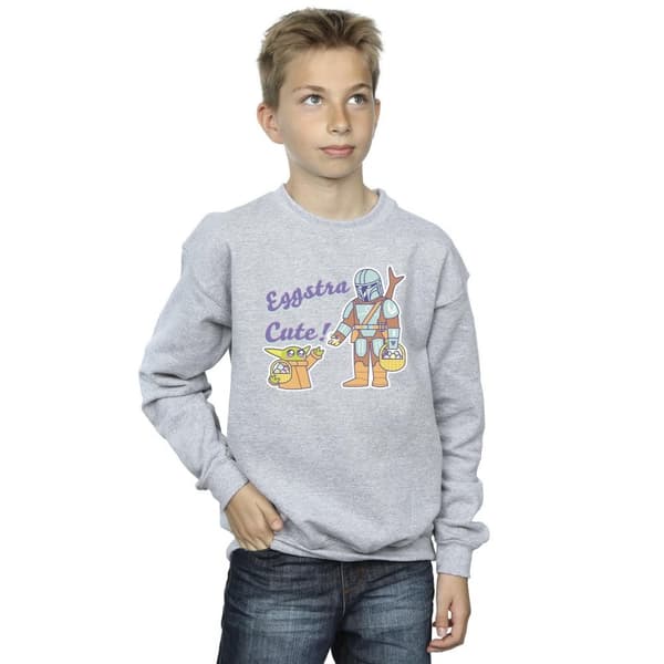 Star Wars Pojkar The Mandalorian Eggstra Cute Grogu Sweatshirt