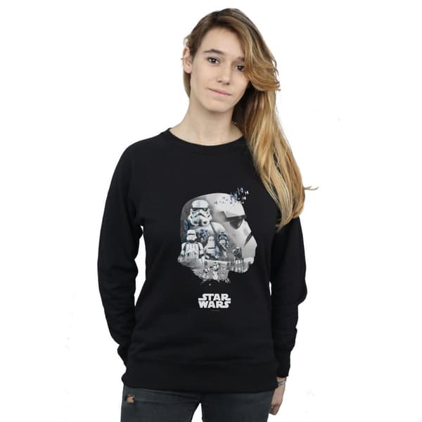Star Wars Womens/Ladies Stormtrooper Montage Sweatshirt