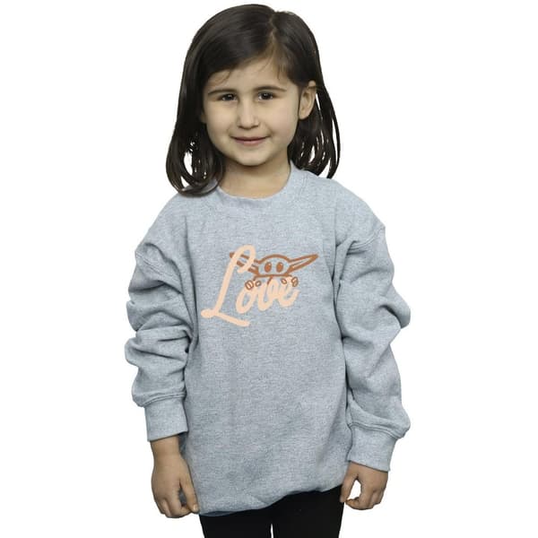 Star Wars Girls Grogu Love Sweatshirt