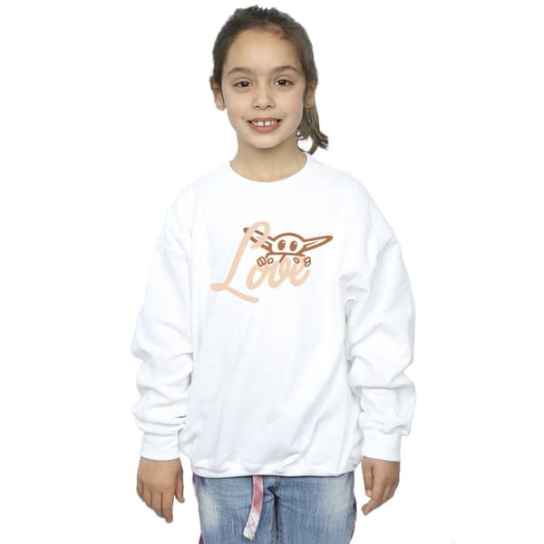 Star Wars Girls Grogu Love Sweatshirt