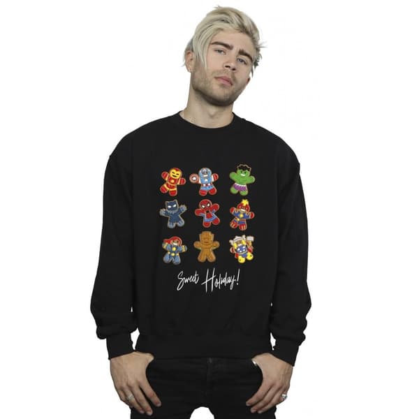 Marvel Herr Sweatshirt - Gingerbread Avengers