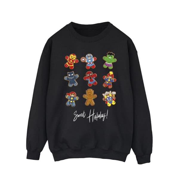 Marvel Herr Sweatshirt - Gingerbread Avengers