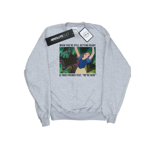 Disney Princess Mens Snow White Still Getting Ready Sweatshirt