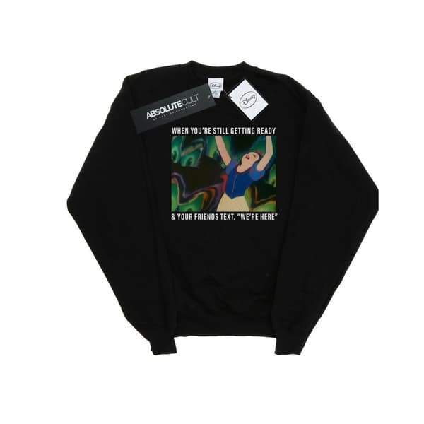 Disney Princess Mens Snow White Still Getting Ready Sweatshirt