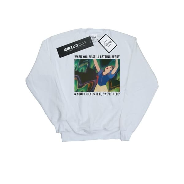 Disney Princess Mens Snow White Still Getting Ready Sweatshirt
