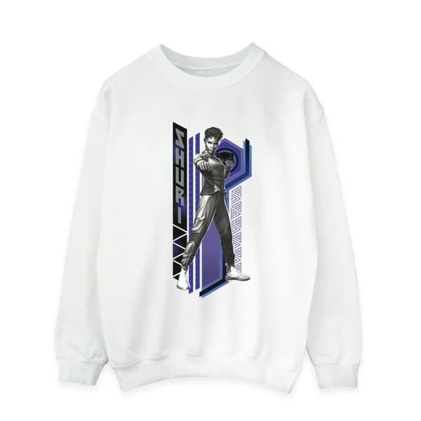 Marvel Mens Black Panther Wakanda Forever Shuri Pose Sweatshirt