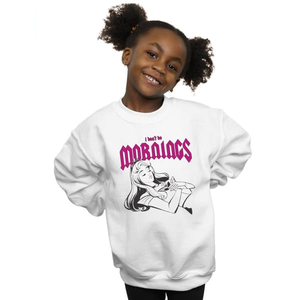 Disney Girls Törnrosa Don´t Do Mornings Sweatshirt