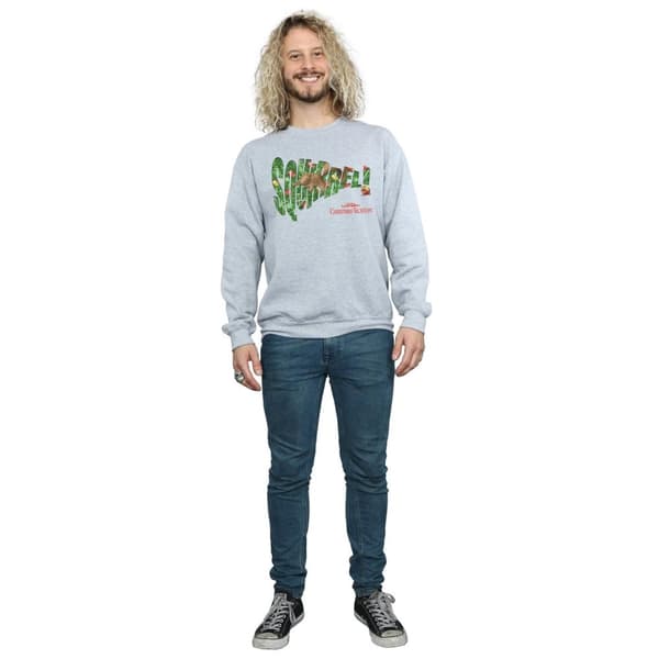 National Lampoon´s Christmas Vacation Mens Squirrel Tree Sweatshirt