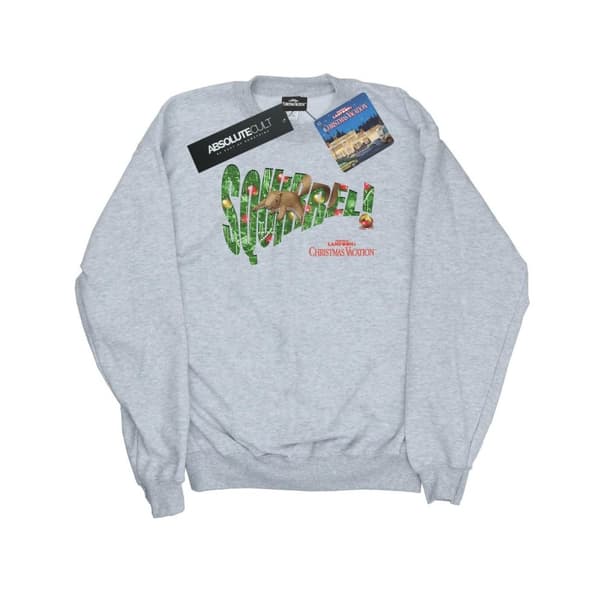 National Lampoon´s Christmas Vacation Mens Squirrel Tree Sweatshirt