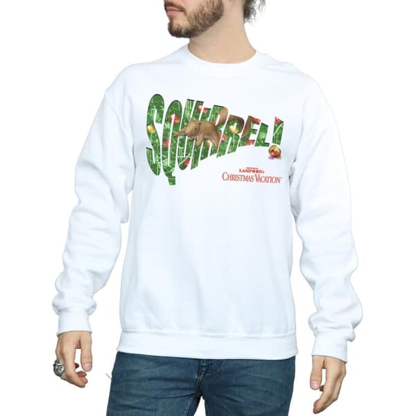 National Lampoon´s Christmas Vacation Mens Squirrel Tree Sweatshirt