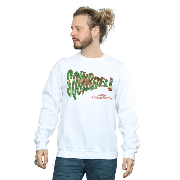 National Lampoon´s Christmas Vacation Mens Squirrel Tree Sweatshirt