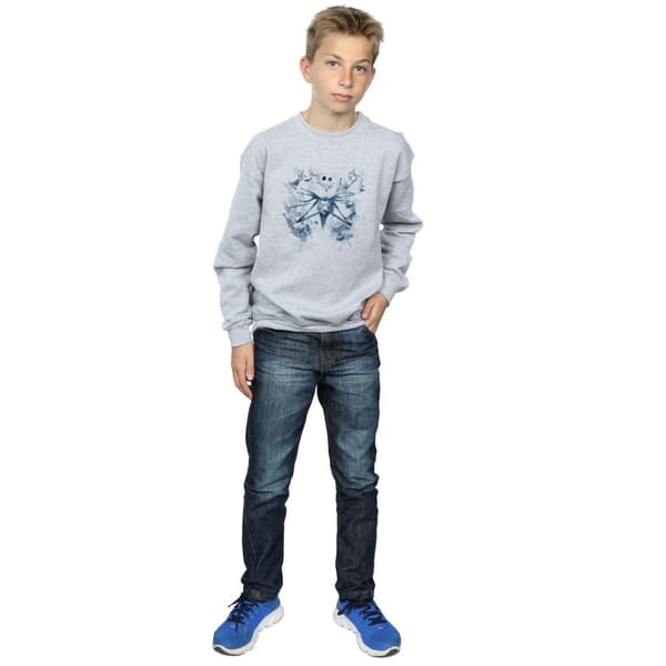 Disney Boys Nightmare Before Christmas Paint Spray Carers Sweatshirt