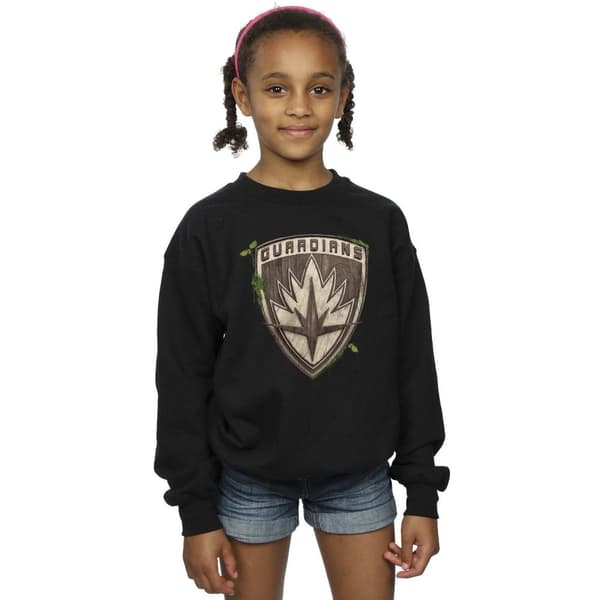 Marvel Sweatshirt med Groot Guardian-emblem för flickor