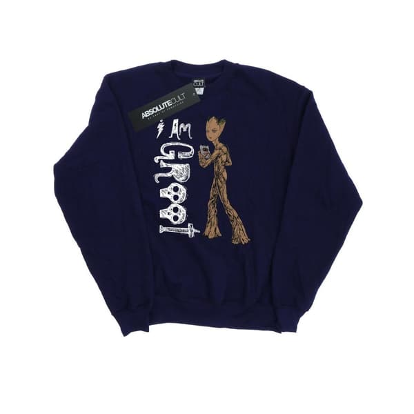 Marvel Womens/Ladies Avengers Infinity War I Am Teenage Groot Sweatshirt