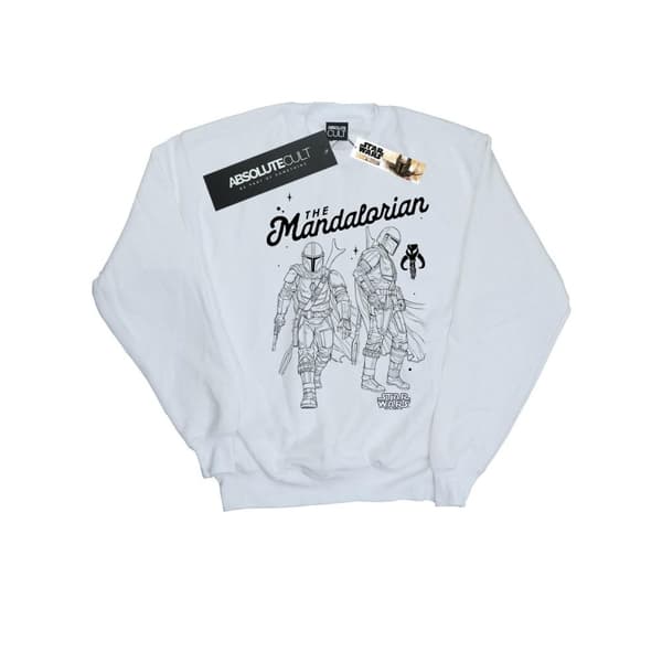 Star Wars Boys The Mandalorian Hunter Profile Sweatshirt