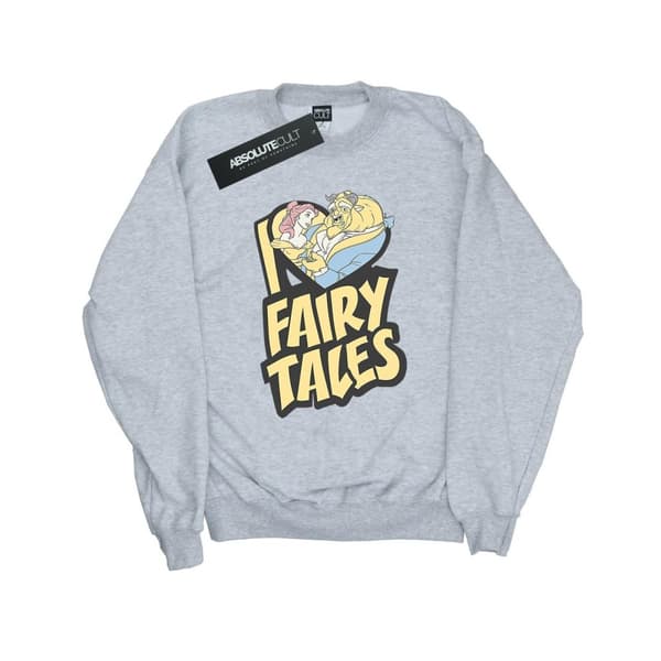 Disney Girls Beauty And The Beast I Love Fairy Tales Sweatshirt