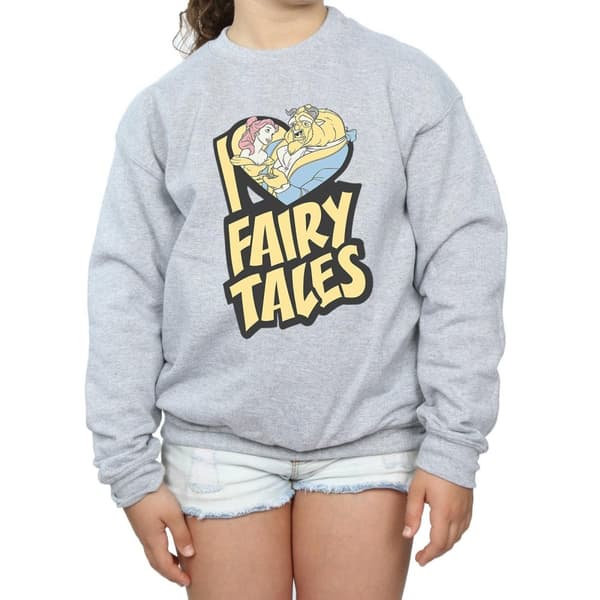 Disney Girls Beauty And The Beast I Love Fairy Tales Sweatshirt