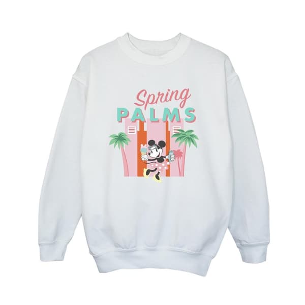 Disney Boys Minnie Mouse Spring Palms Sweatshirt