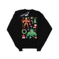 Miniatyrbillede 1 af 3: Marvel Womens/Ladies Iron Man And Hulk Christmas Day Sweatshirt