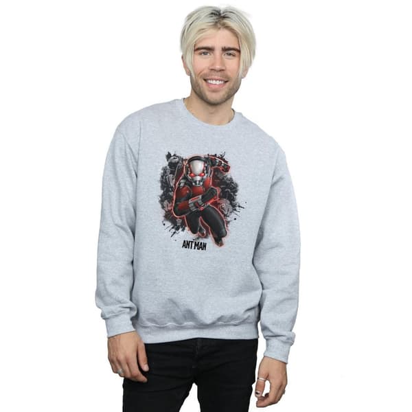 Marvel Mens Ant-Man Ants Running Sweatshirt