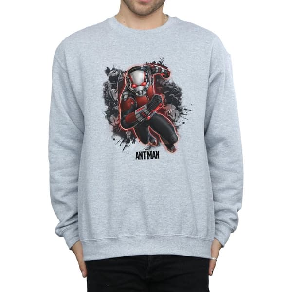 Marvel Mens Ant-Man Ants Running Sweatshirt