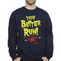 Miniatyrbilde 3 av 4: Netflix Mens Stranger Things You Better Run Sweatshirt