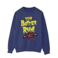 Miniatyrbilde 1 av 4: Netflix Mens Stranger Things You Better Run Sweatshirt