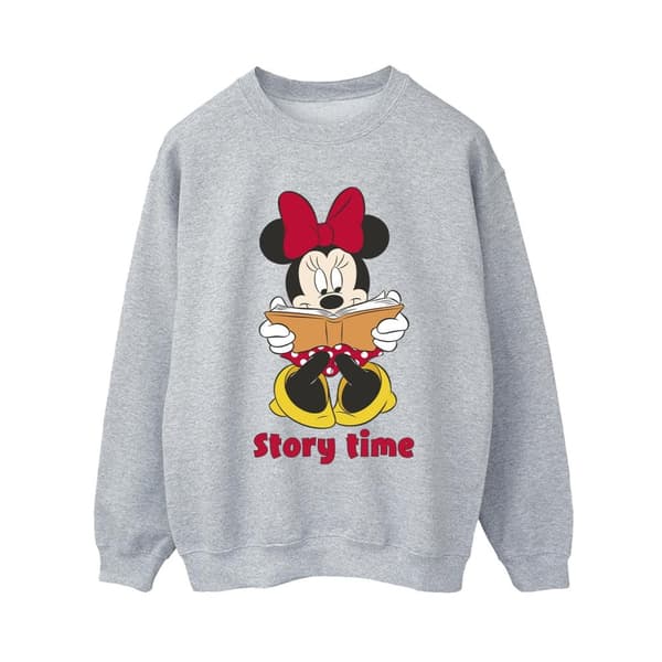 Disney Womens/Ladies Minnie Mouse Story Time Sweatshirt