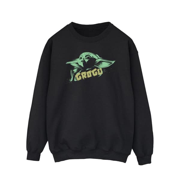 Star Wars Mens The Mandalorian Grogu The Child Splat Sweatshirt