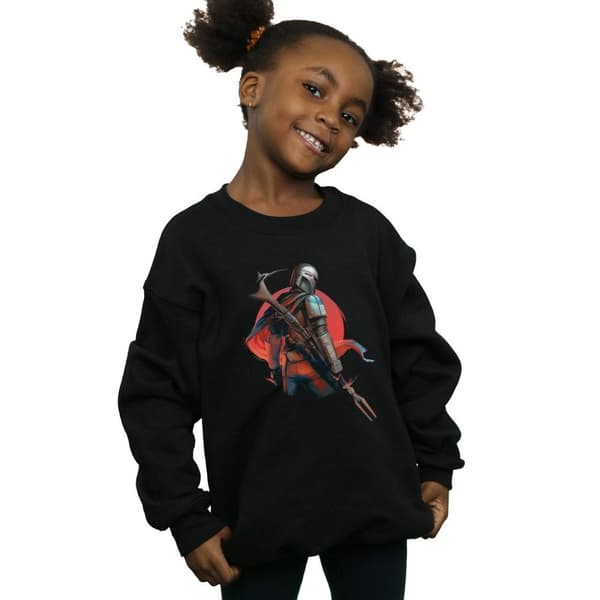 Star Wars Girls The Mandalorian Blaster Rifles Sweatshirt