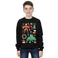 Miniatyrbillede 2 af 3: Marvel Boys Iron Man And Hulk Christmas Day Sweatshirt