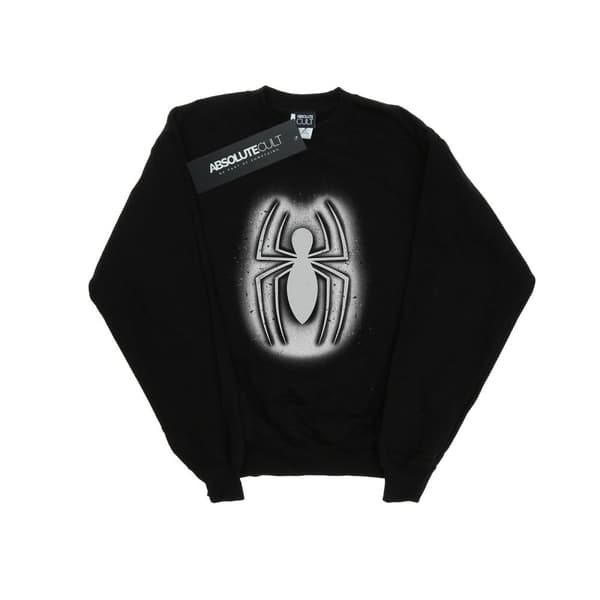 Marvel Boys Spider-Man Graffiti Logo Sweatshirt