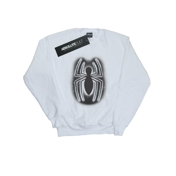 Marvel Boys Spider-Man Graffiti Logo Sweatshirt